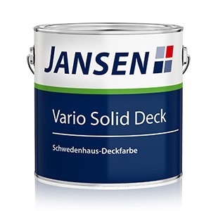 Schwedenhaus-Deckfarbe - Jansen Vario Solid Deck