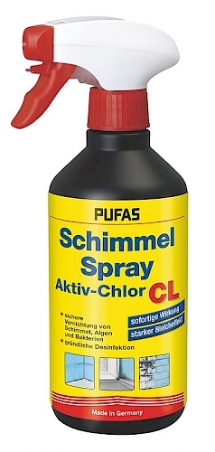 Schimmel-Spray - Pufas Schimmel-Spray Aktiv-Chlor CL